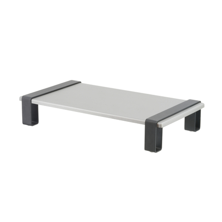KANTEK Monitor Riser MDF and Steel, Gray and Black 19.1" Wide MS730